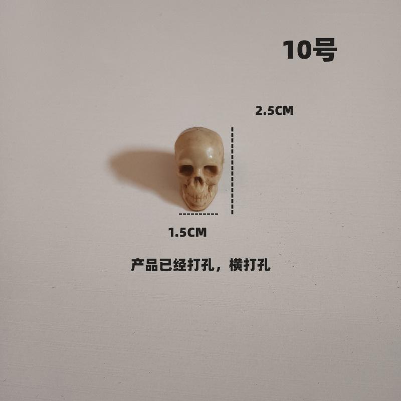 Simulation Skull Halloween Props Horror Ghost Bar Haunted House Secret Room Atmosphere Decoration