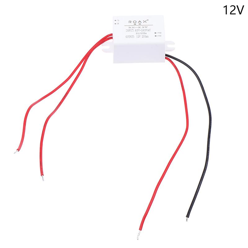 

1Pc AC-DC модуль джерела живлення AC 85V-265V до постійного струму 3V 9V 12V 24V 3W Міні-перетворювач постійного струму Адаптер ізоляції as the picture