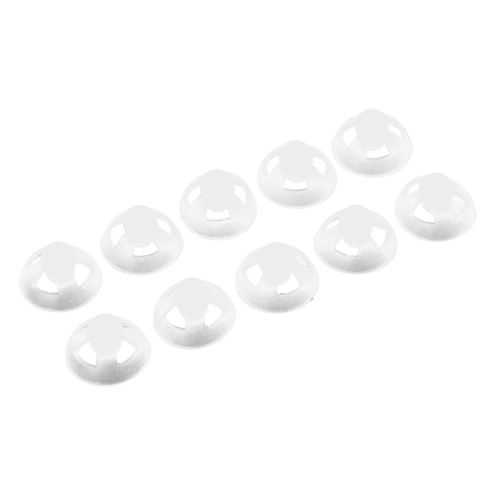 

10 шт. слуховые аппараты, однослойные вкладыши для слуховых аппаратов, моющиеся, дышащие, антистатические, мягкие 7MM