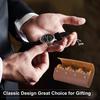 Uxcell Portable Leather Watch Case for Men and Women, Single Slot Watch Roll Travel Case. For Travel, Display, Textured Black.
