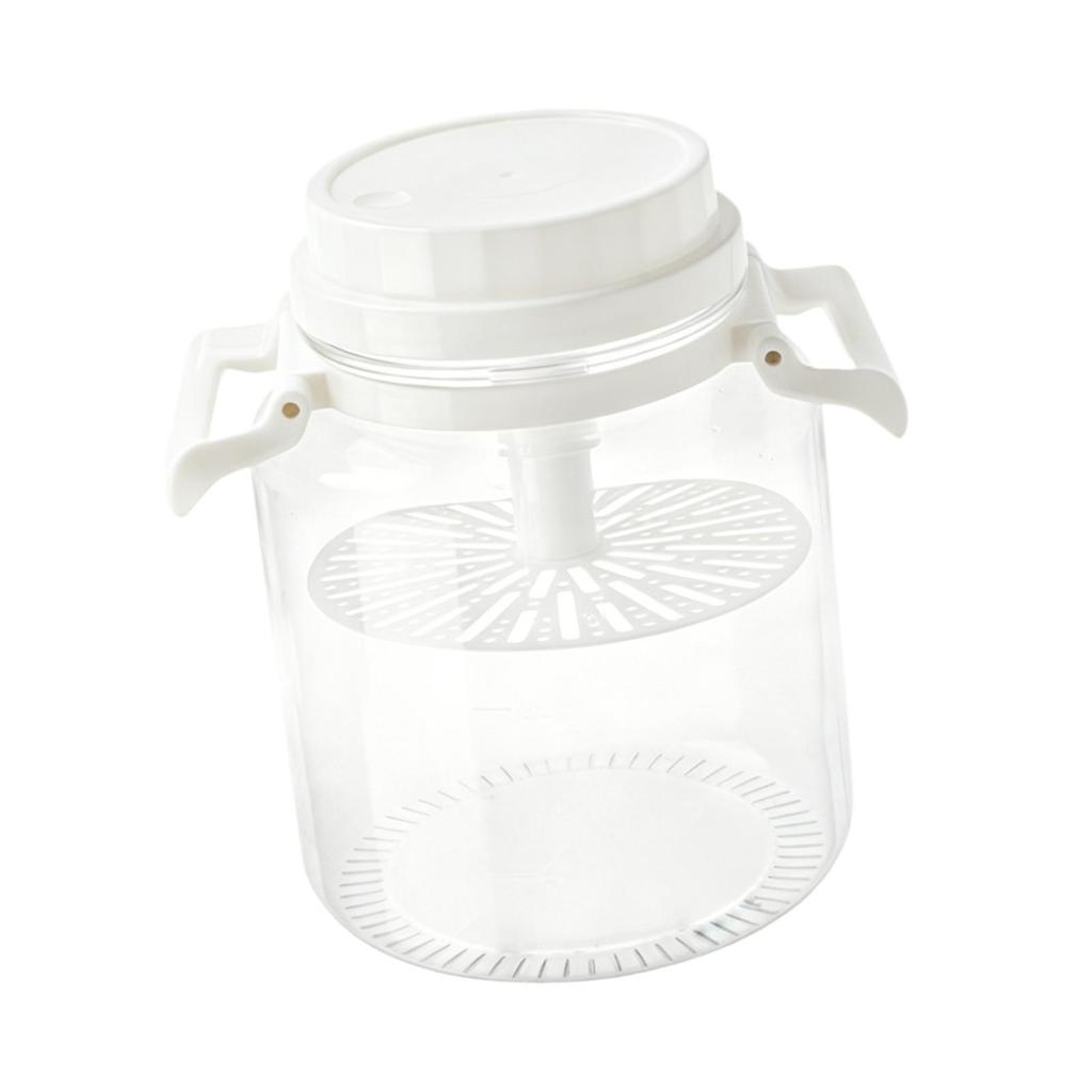 PET PP Material Pickle Jar Leakproof Food Storage Container for Home Kitchen Fermentation and Salad