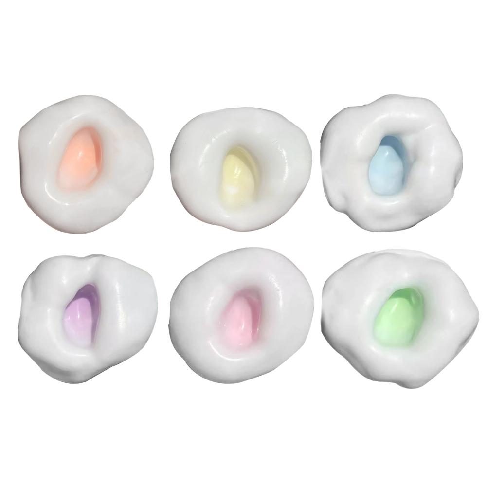 Vacuum Glutinous Rice Ball Slow Rebound Toys Unique Stress Toy Relief H5S3