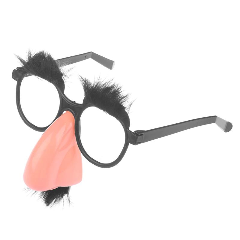 Halloween Disguise Glasses Creative Nose And Mustache Glasses Funny Adult/Children Big Nose Tricky Props Festival Party Supplies