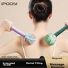 Baoshi Massage Hammer, Mugwort Back Tapping Hammer, 2 Cervical Spine Patting Sticks, Health-Preserving Back-Knocking Tool, Elderly Gift