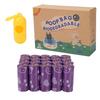 Biodegradable Strawberry Scented Dog Poop Bags with Dispenser - Thick and Durable