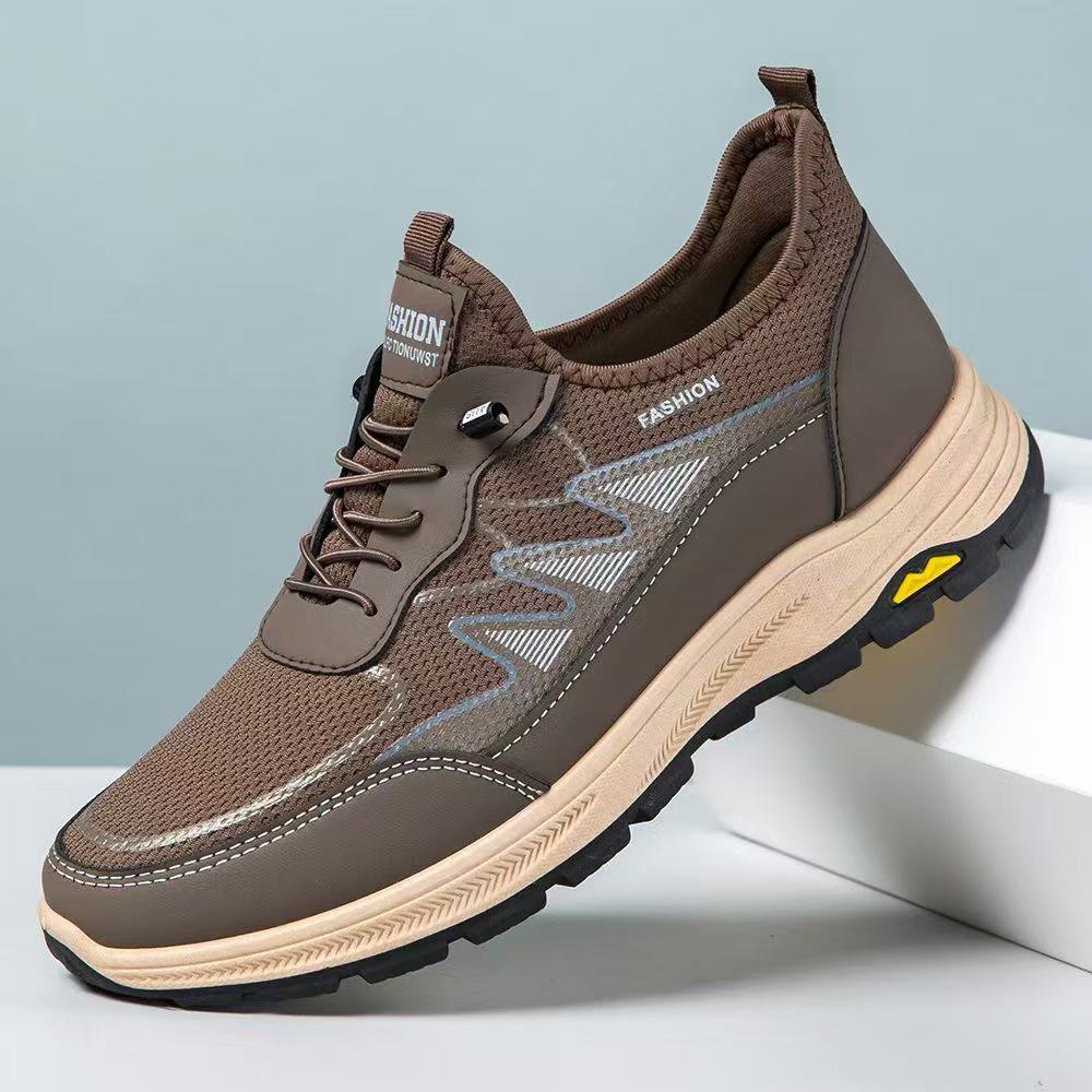 

Весенняя новая обувь для мужчин и женщин в старом пекинском стиле, повседневная, для бега, дышащая, спортивная обувь, обувь для родителей среднего и пожилого возраста, производитель 44