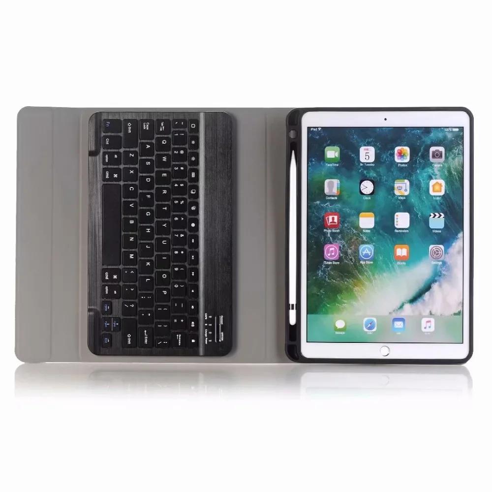 Tablets Keyboard Case For IPad Air 3 Pro 10.5 Stand Case for IPad Pro 10.5 A1701 A1709 Wireless Bluetooth Keyboard Cover