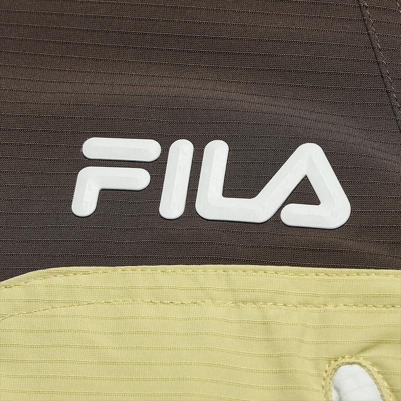 FILA Original Fashion Personality Trendy Retro Classic Casual Versatile Comfortable Loose Hooded Woven Letter Brand Logo Jacket F11M539709FBN