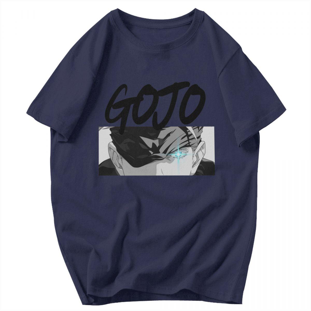 

Men T Shirt Anime Jujutsu Kaisen Satoru Gojo Vintage Retro Unique Y2K Graphic Crewneck Unisex Clothes T Shirts 4XL