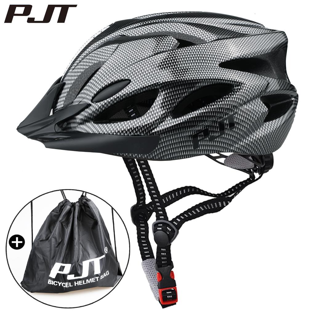 Pmt Cycling Helmet Comfort Lining Lightweight Hollow Riding Safety Cap Head Protection Bicycle Mtb Helmets Men Women Bike Helmet
