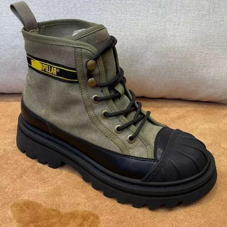 

Женские парусиновые ботинки Martin, лето 2025, новые ботинки, осенние ботинки с высоким берцем, ботинки для альпинизма, дышащие, короткие, женские ботинки Tide 40 армия зеленый