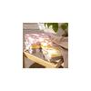Kosugizen Mini Bath Towel, Bordered Pink, 50 x 100 cm, Small Size Bath Towel, Daily Use, Set of 2,