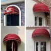 French Curved Trapezoidal Sunshade Awning for Doors and Windows