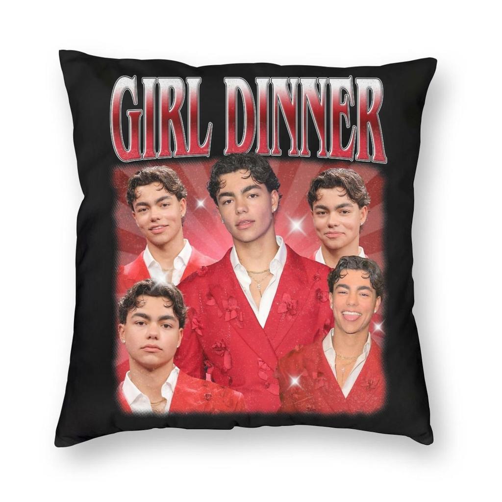 Malachi Barton Pillowcase Printed Polyester Cushion Cover Decor Throw Pillow Case Cover Home Zippered 40X40cm