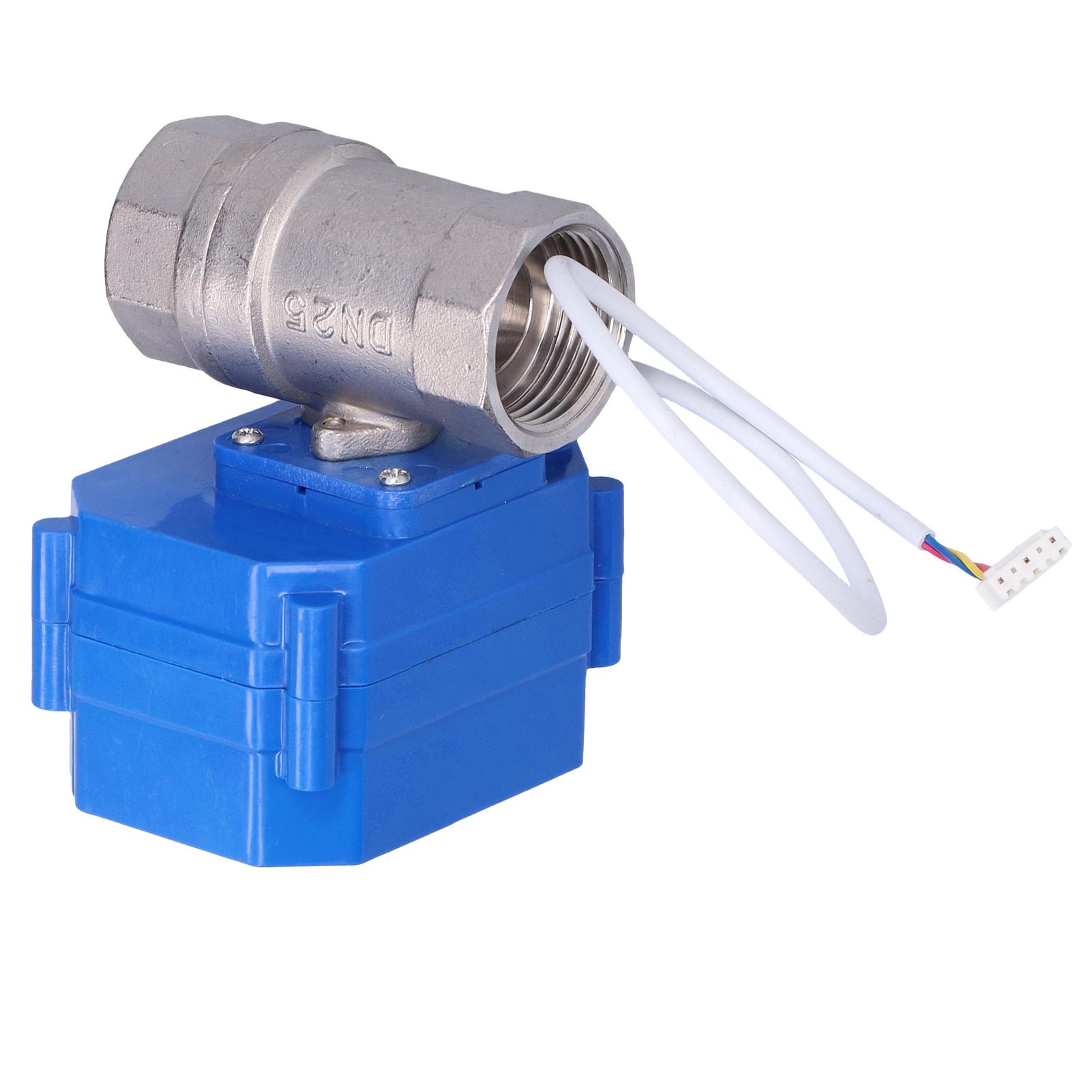 

Моторизований кульовий кран Нержавіюча сталь Електричний Прямоточний 1 дюйм CWX60PCR03AC220VDN25