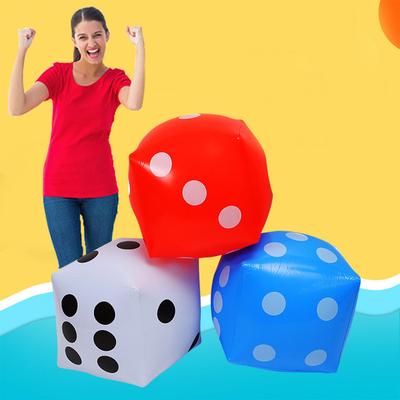 30cm Giant Inflatable Dice, Outdoor Fun Giant Inflatable Dice Used for Large Indoor and Outdoor Games
