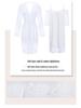 Princess Soft Mesh Lace Nightdress and Outer Robe Set 2373 - Comfortable Sling Design