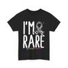 Rare Disease Awareness Shirt, Rare Disease Zebra Ribbon Women Men T-shirt