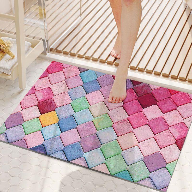 Bathroom floor mat, diatom mud, strong absorbent mat, quick-drying non-slip foot mat at the bathroom door