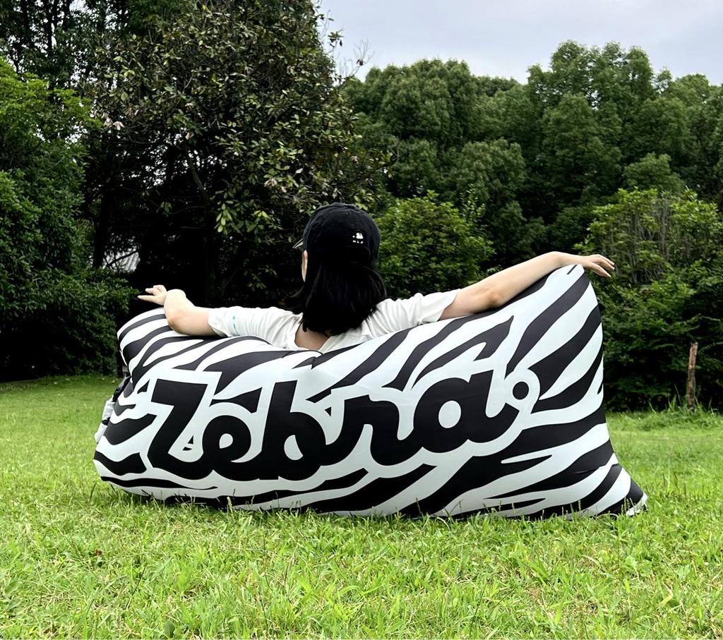 Portable Inflatable Sofa Bed for Outdoor Camping & Beach Lounging