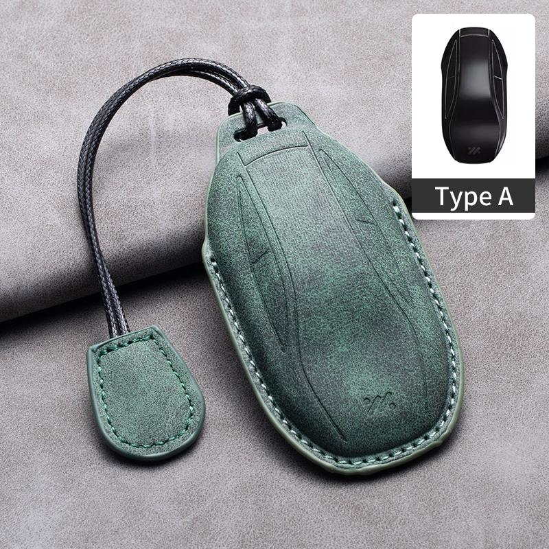 

Кожаный чехол для ключа-пульта автомобиля для IM 2025 L7 2025 LS6 2025 LS7, оболочка для ключа-брелока, замшевый кожаный брелок, аксессуары