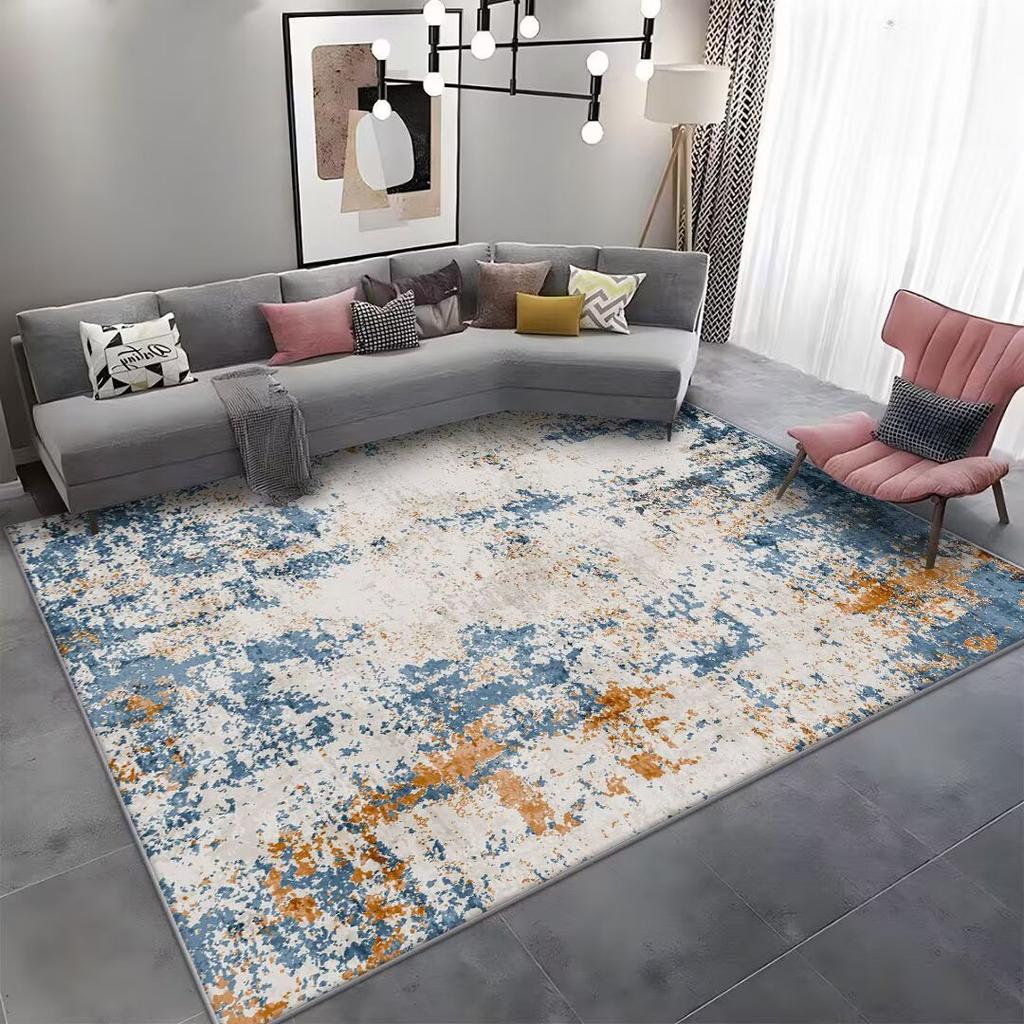 Ink Flow Abstract Carpet Living Room Decoration Home Washable Ink-Dyed Large Rugs 200x300 Coffee Tables Non-slip Soft Floor Mat