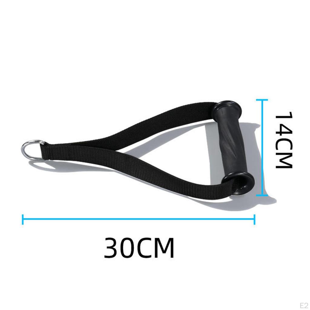 Heavy Duty Exercise Handles, Premium Hand Grips Attachment for Pulley Pulldown System and