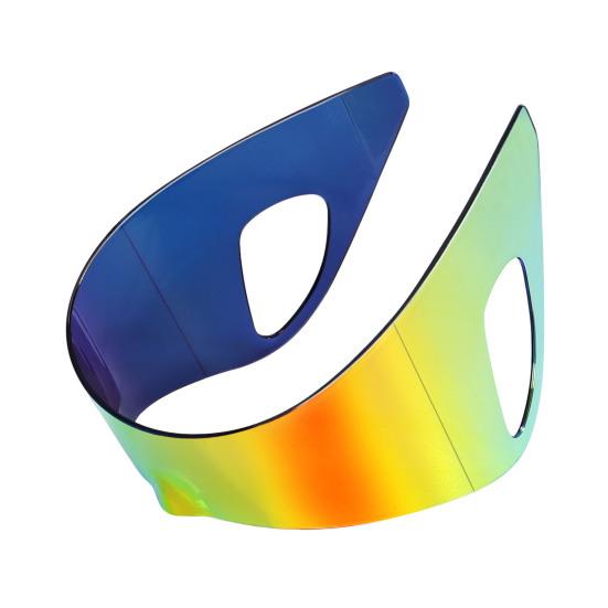 Punk Sunglasses Shield Masque Rectangle Sunglasses Men Women Steampunk Oversized Sunglasses for Daily Outfit Travel Outdoor Sports