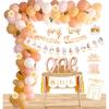 First Trip Around The Sun Birthday Decorations, Boho Sun 1st Birthday Decoration, You Are My Sunshine Party Supplies, Muted Sun Dessert Table