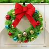 Yule Green Christmas Wreath Ornament for DIY Crooked Neck Tree Decorations