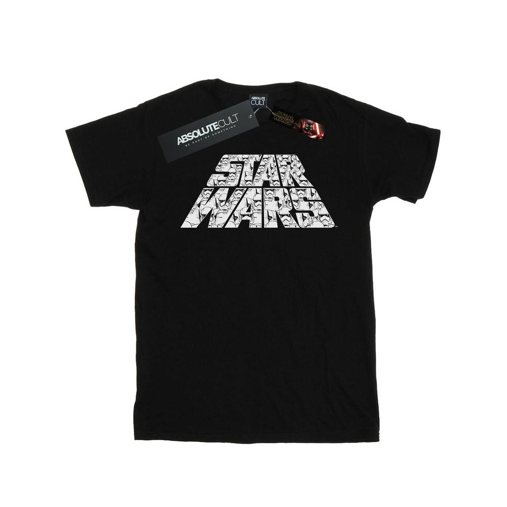 Star Wars: The Rise of Skywalker Mens Star Wars The Rise Of Skywalker Trooper Filled Logo T-Shirt