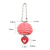 Kreativ Simulering Hjärna Hjärta Nyckelring Rolig Väska Dekoration Punk Halloween Nyckelring För Kvinnor Män Gotisk Nyckelring Semesterpresenter