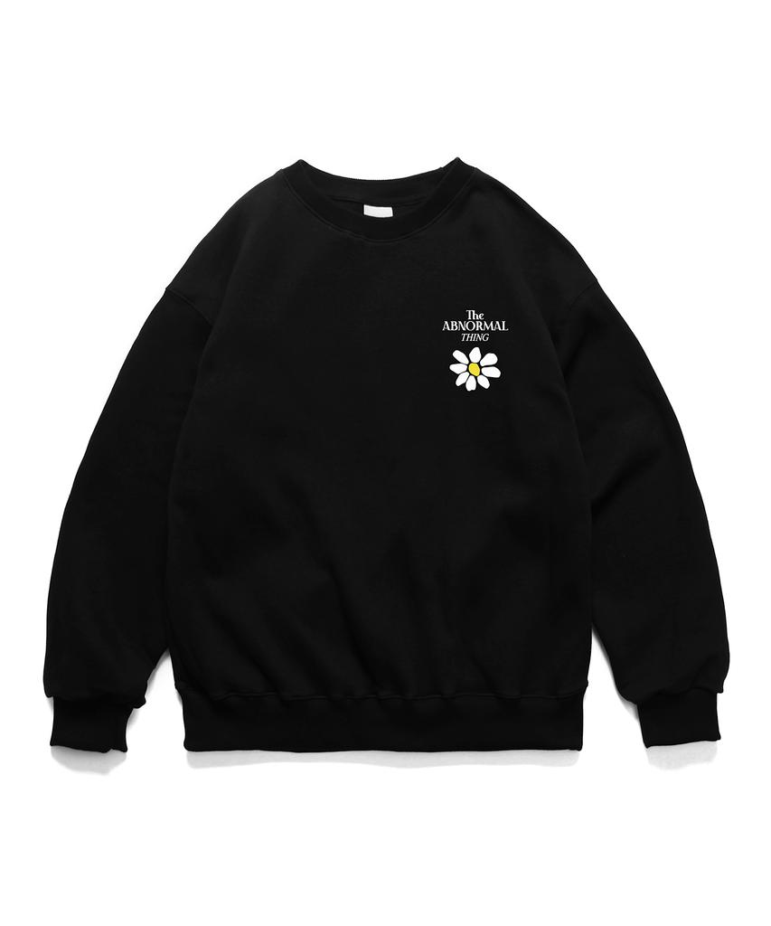 ABNORMALTHING Flower Crewneck Dark Grey