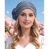 Chemo Turban for Women Headwear Soft Cancer Head Scarf Hats Beanie Elastic Hair Wraps