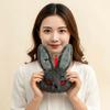 Fluffy Halloween Plushie Compact Stitched Bunny Bag Pendant Gothic Rabbit  Key Organizer