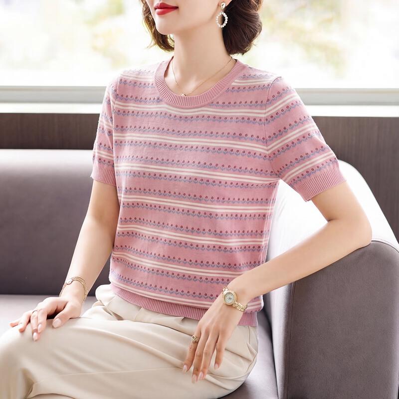 Elegant Women s 100% Lyocell Summer T-Shirt XL