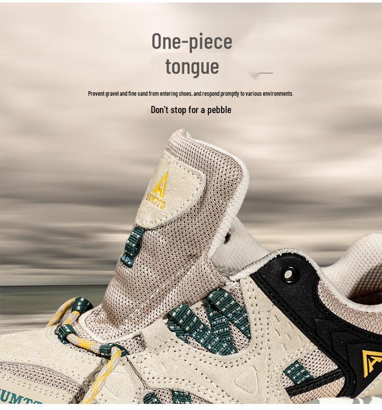 HanTu Women's Waterproof Hiking Shoes, Non-Slip, Lightweight, Breathable, Perfect for Outdoor Sports and Off-Road Climbing.