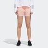 adidas M10 Short Mid Waist Comfortable Elastic Striped Skin-Friendly Casual Shorts Women Shorts Orange CZ3510