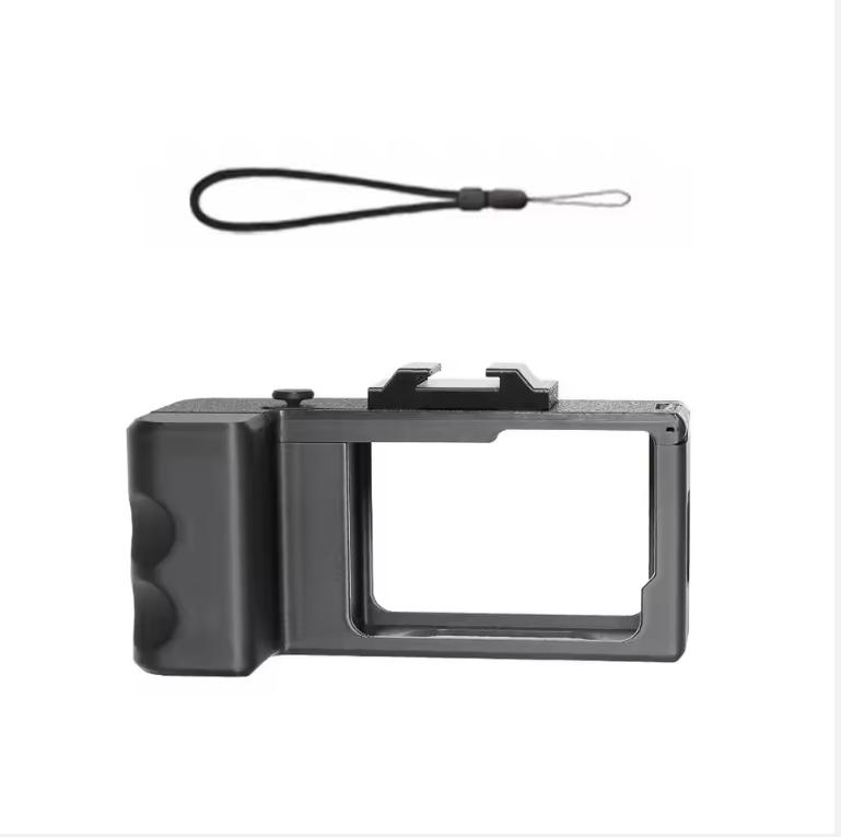 

Street Photography Handle Grip Vlog Holder Combo Camera Holder For GoPro 9/10/11/12/13 Camera Grip Camera Accessories чорний