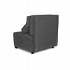 Fold-out Armchair for Sleeping KIMO Container Family Furniture Hunter Dark Grey