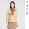 Women's Golden Studded Cashmere Round Neck Sweater
