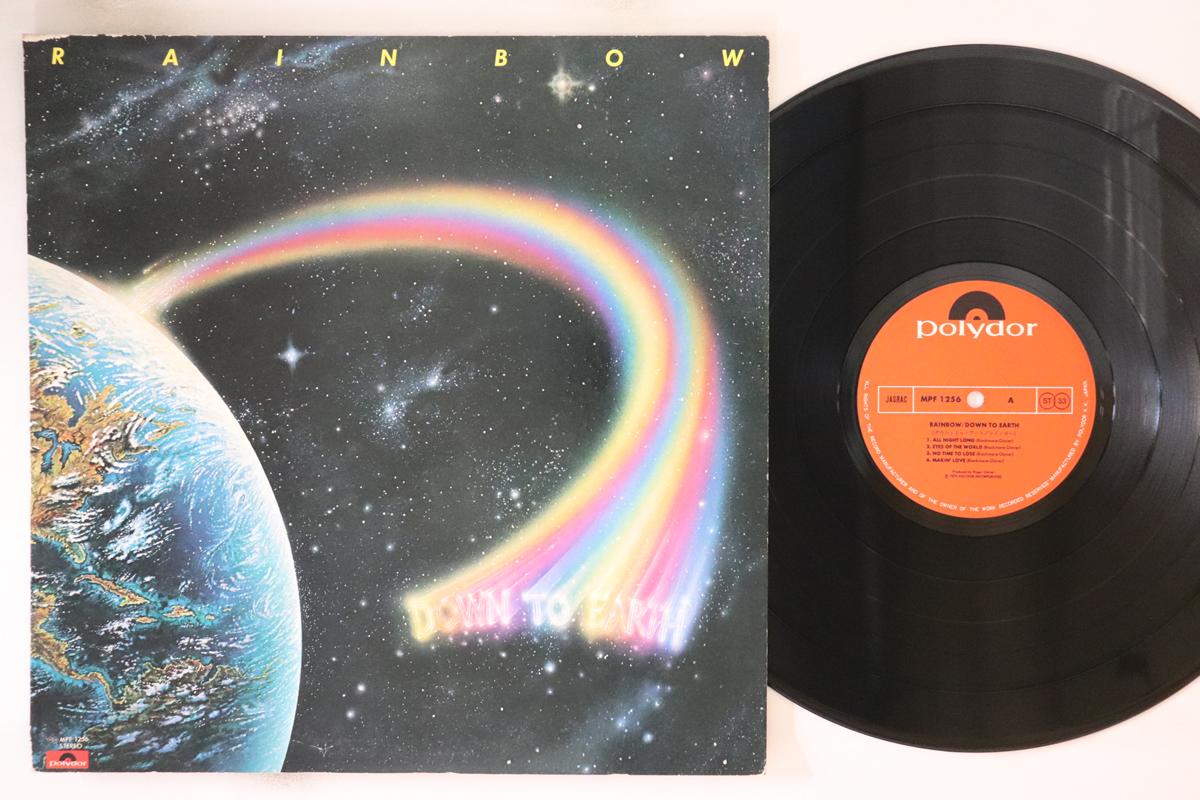 

LP Пластинка RAINBOW - Down To Earth MPF1256 POLYDOR 1979 Япония Рок