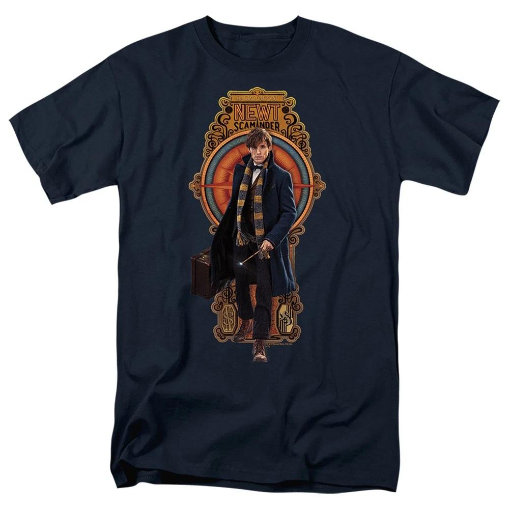 Fantastic Beasts Newt Scamander Navy Licensed Children s T-shirt 140