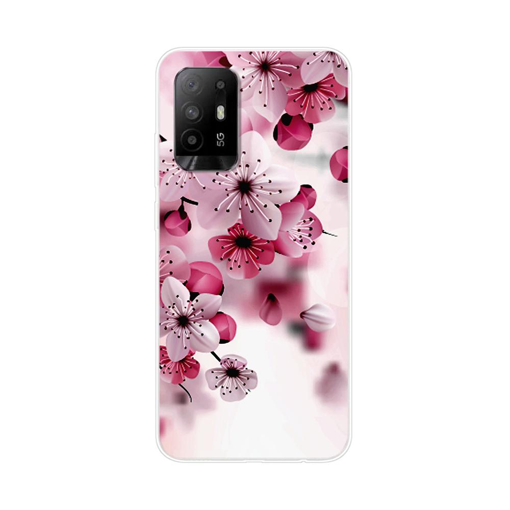 Hülle für Oppo Reno5 Z Hülle Blume Tier Hülle Silikonhülle für OPPO Reno 5Z Reno 5 Z 5G 6.43'' Hülle Bumper Handyhülle Coque