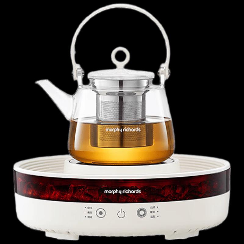 Morphy Richards 0.8L Full Glass Multi-Function Health Pot & Tea Maker CN plug (adapter included)