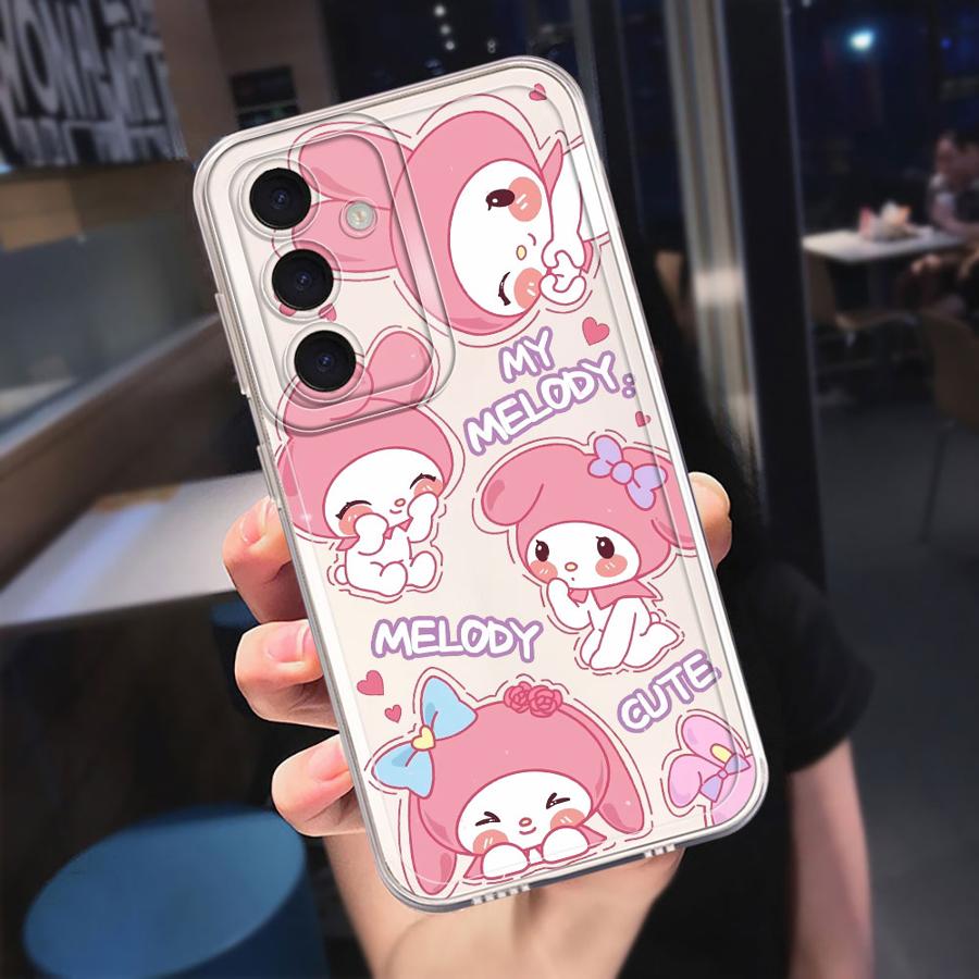 

Чехол-футляр Sanrio Hello Kitty Melody для Samsung Galaxy A57 A54 A15 A52 A14 A16 A55 A34 A35 A36 A37 A26 A24 A56 A52 A17 Galaxy A56 5G