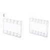 5/6 Grids Reusable Straw Holder, Kitchen Countertop Storage Rack With Strong Double-Sided Tape, Suitable For Countertops Cabinet
