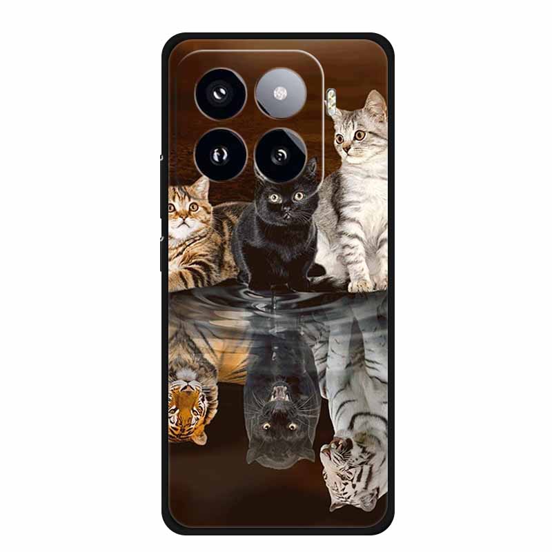 For Xiaomi 15 Pro Case Luxury TPU Soft Silicone Back Cover Phone Cases for Xiaomi 15 5G Protective New Lovely Cute Bumper Coque