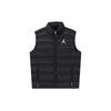 Jumpman Herren Logo Print Reißverschluss Daunenweste Schwarz CN4268-015