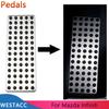 Auto Fußstütze Pedal Abdeckung für Mazda 2 3 6 CX3 CX4 CX5 CX9 für Infiniti Q30 Q30S QX30 Dead Pedal Kit Schutz Teile